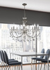 Lampa wisząca AURORA chrom VIII Candellux 38-97579