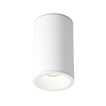 Biała tuba sufitowa łazienkowa IP44 Zoom C029CL-01-S-W Maytoni