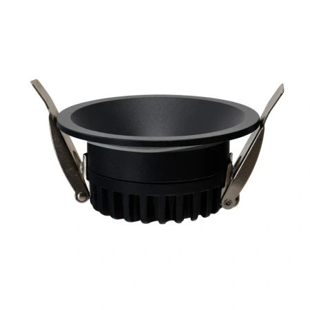 Oprawa podtynkowa na zewnątrz lub do łazienki APULSO IP65 7W CCT SWITCH BK Azzardo AZ7129