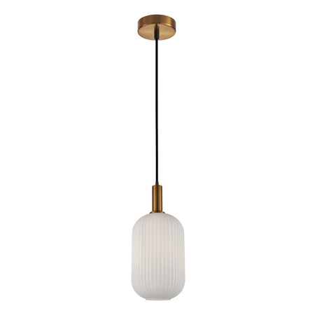 Lampa wisząca Della 1xE27 Italux PND-31982-1A-GD