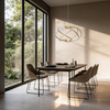 Lampa wisząca Kandor złota LED CCT Light Prestige LP-1425/1P GD
