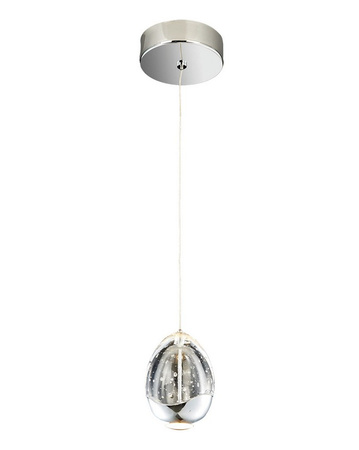 Lampa wisząca HUELTO chrom LED Italux PND-22112132-1A-CR