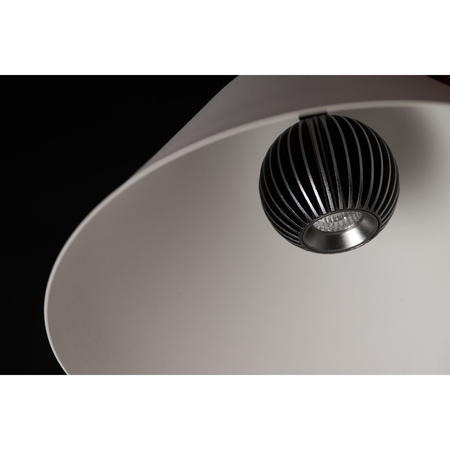Pojedyńcza lampa wisząca stożkowa LED CAPRI B WH 3000K AZZARDO AZ5648