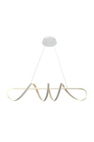 Lampa wisząca LED spiralna TREVANCE duża spirala pozioma Aviano Lighting 6203-0106L