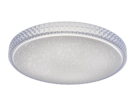 Lampa sufitowa plafon FRIDA LED RGBW Leuchten Direkt 14745-00 sterowany pilotem kolory funkcja smart