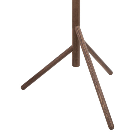 Drewniana lampa podłogowa ze szklanymi kloszami 3xG9 ESTERA WOOD ORZECH BURSZTYN Tk Lighting 16151