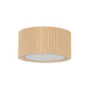 Oprawa sufitowa ryflowana drewniana tuba o średnicy 9,5cm EVE CORTE WOOD 1xGX53 Tk Lighting 11441