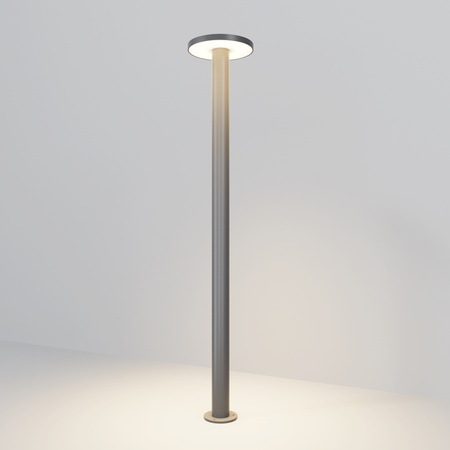 Grafitowy słupek ogrodowy 80cm LED 3000K Wald O420FL-L12GF1 Maytoni