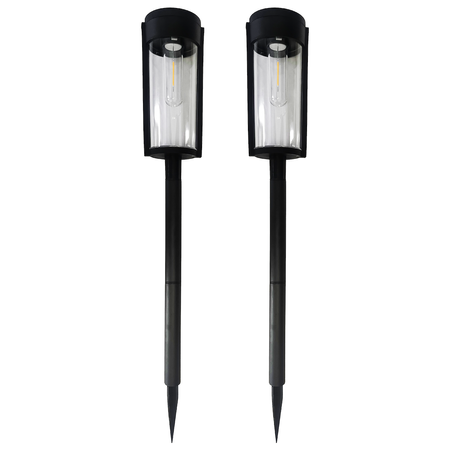 Zestaw dwóch słupków solarnych Path 3000K IP44 2-pak Eko-Light EKO1454