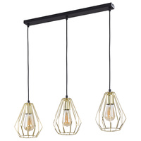 BRYLANT GOLD LAMPA WISZĄCA 3XE27 TK Lighting 2789