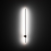 Kinkiet cienki profil LED 88cm w kolorze brązowym podświetlający ściane BLIXA BROWN KINKIET LED 12W 1xLED Tk Lighting 18297