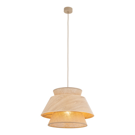 Lampa wisząca o średnicy 38cm KALUM WOOD 1XE27 Tk Lighting 11784