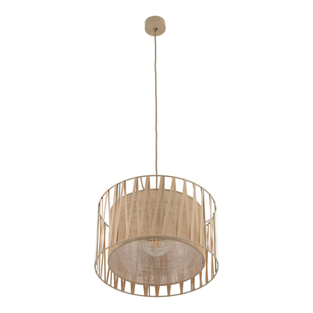 Lampa wisząca o średnicy 38cm wykonana z juty HARMONY SABIA 1XE27 Tk Lighting 11460