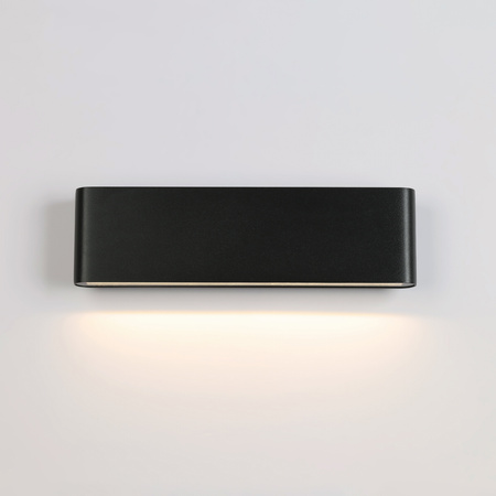 Kinkiet elewacyjny LED 3000K światło w dół Vedras Italux OWL-24542-3-BK