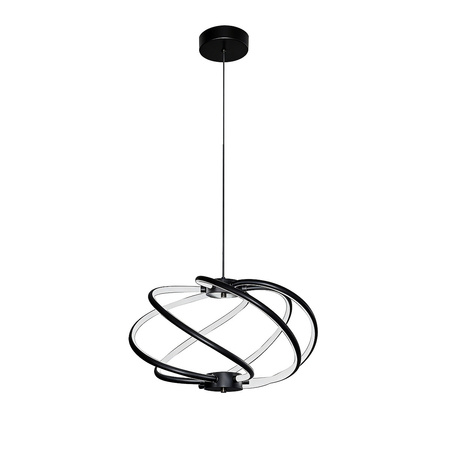 Lampa wisząca Kandor czarna LED CCT Light Prestige LP-1425/1P BK