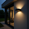 Kinkiet na elewacje czarny LED 3000K ARIUS BLACK IP54 TK Lighting 18204