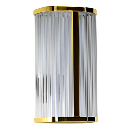 Złoty kinkiet do łazienki IP44 LED zmiana barwy światła PANDORA WALL CCT SWITCH IP44 GO AZZARDO AZ6574