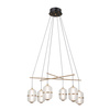 Lampa wisząca Alani LED 3000K Italux PND-34375-6-BK