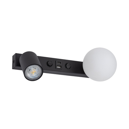 Kinkiet VOX 2 z ŁADOWARKĄ USB TK Lighting 10152