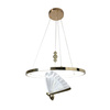 Lampa wisząca Marissa Ring złota z motywem motyla LED CCT Light Prestige LP-2515/1P GD