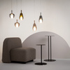 Pojedyńcza lampa wisząca szklany złoty klosz 1xE27 Duality MOD271PL-01B7 Maytoni