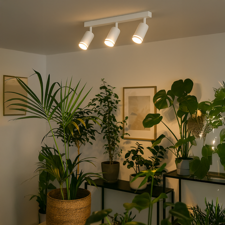 Oprawa Pipe Ring Spot Biały 3xGU10 Milagro ML2072