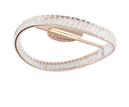 Lampa sufitowa GANO LED złota Zuma Line MX3317-1-3GT ze ściemniaczem