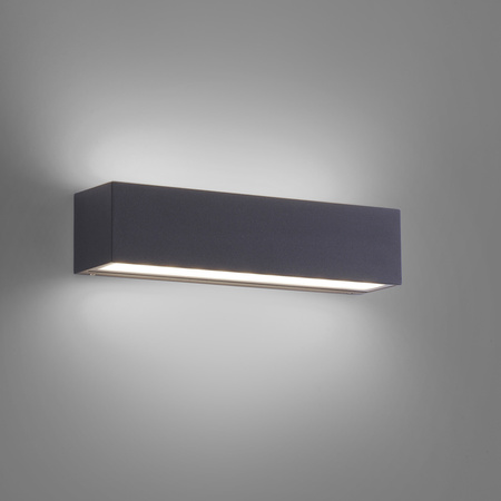 Kinkiet zewnętrzny w kolorze antracytowym LED 3000K IP65 25cm ROBERT Paul Neuhaus 9675-13