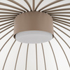 Lampa wisząca druciana w kolorze bezowym 50cm SPHERA L SABIA 1xGX53 Tk Lighting 11303