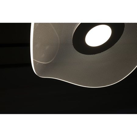 Lampa wisząca akrylowa MEDUSA 50 PENDANT 3000K BK AZZARDO AZ6788