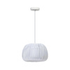 Biała lampa wisząca AGORA PENDANT WHITE AZZARDO AZ6641