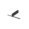 Czarny poziomy kinkiet liniowy 66cm SLASH LED 3000K Nowodvorski 11431
