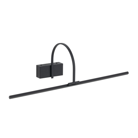 Nowoczesny kinkiet liniowy czarny 59cm – oświetlenie nad lustro lub obraz LED 3000K ARTLINE LED Nowodvorski 11958