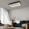 Duży nowoczesny prostokątny plafon LED 90cm x 60cm sterowany pilotem VERTIGO Just Light 14385-18