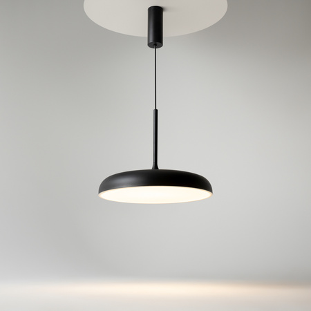 Lampa wisząca czarna LED 3000K z długim przewodem Gerhard MOD189PL-L18B3K1 Maytoni