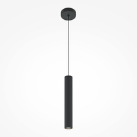 Lampa wisząca metalowa czarna tuba Pro Focus MOD161PL-01B1 Maytoni