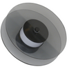 Kinkiety okrągły Casy dymny LED CCT Light Prestige LP-3176/1W SM