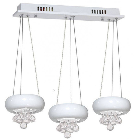 Lampa wisząca LUX BIANCO / CHROME LED Milagro 865 / 862 - kolor do wyboru