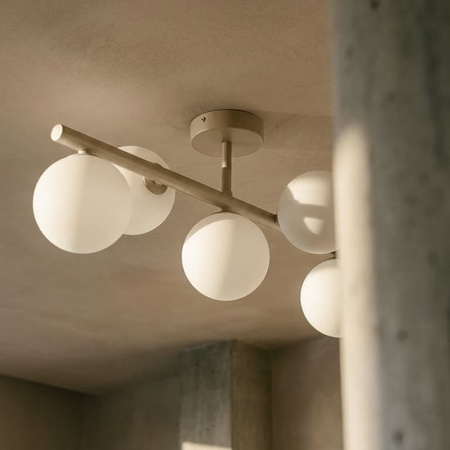 Klasyczna lampa sufitowa z kloszami do salonu ARDI Kaja Lighting K-5857