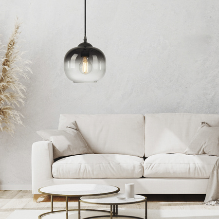 Lampa wisząca pojdeyńcza szklany klosz 19cm ZEA 1xE27 Just Light 15420-18