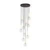 NILOS BLACK / GOLD LAMPA WISZĄCA 10 TK Lighting 5944