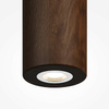 Lampa wisząca drewniana tuba MOD461PL-L5BR3K Basic Texture Maytoni