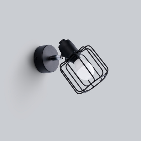 Kinkiet BELUCI BLACK Sollux SL.1114