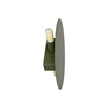 Zielony płaski okragły kinkiet podświetlający ściane o średnicy 20cm LUNA GREEN 2xG9 Tk Lighting 10956