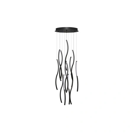 Lampa wisząca LED FLOW 13 PENDANT 3-STEP DIMM 4000K BK Azzardo AZ7226