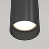 Czarna wisząca tuba 30cm o średnicy 6cm 1xGU10 Focus P075PL-01B Maytoni