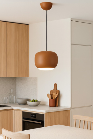 Lampa wisząca jedynka Positano brązowa Aviano Lighting 6026-118