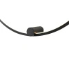 Kinkiet czarna obręcz o średnicy 90cm Ringa L 1xLED WL0116-L-BK Yaskr