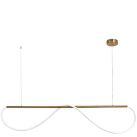 Lampa wisząca Meleca M złota LED CCT Light Prestige LP-2345/1P M GD