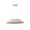Lampa wisząca beżowa z kloszem z filcu FELMAN BEIGE AZZARDO AZ5899